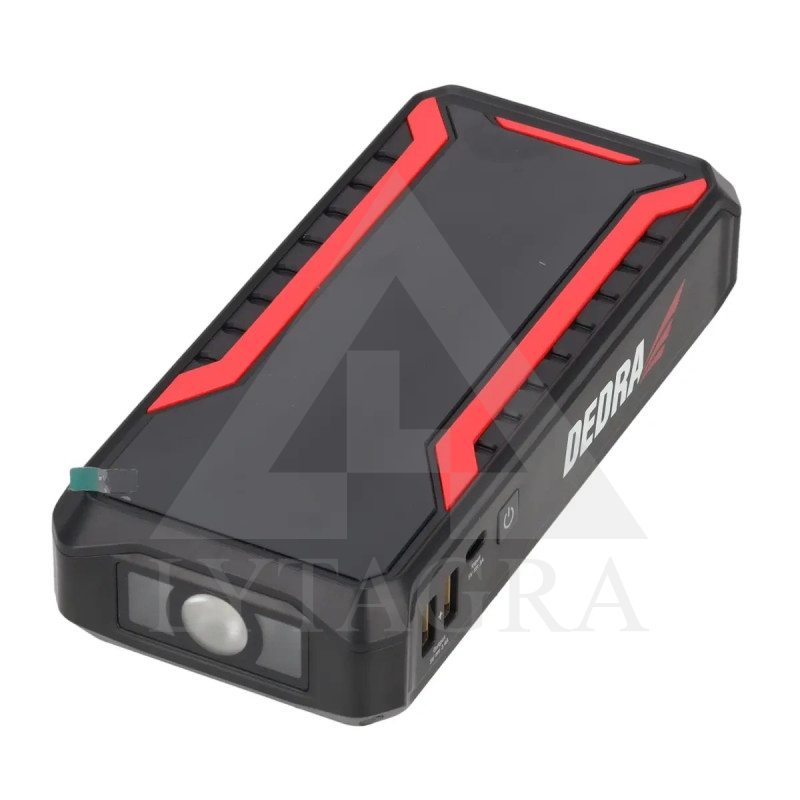 Išorinė baterija su variklio paleidimo funkcija Dedra DEPP1201 12000mah LCD