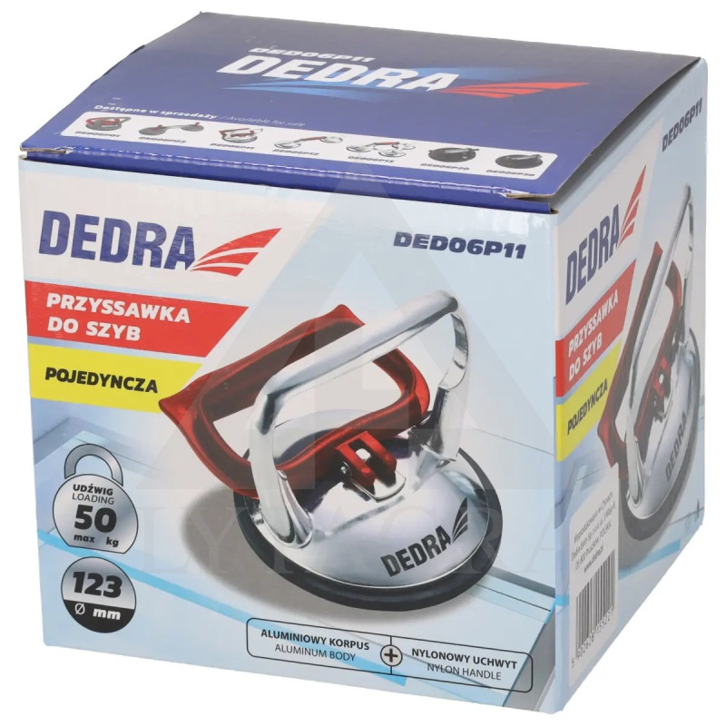Aliuminis kėliklis/pritraukėjas Dedra DED06P11, 123 mm
