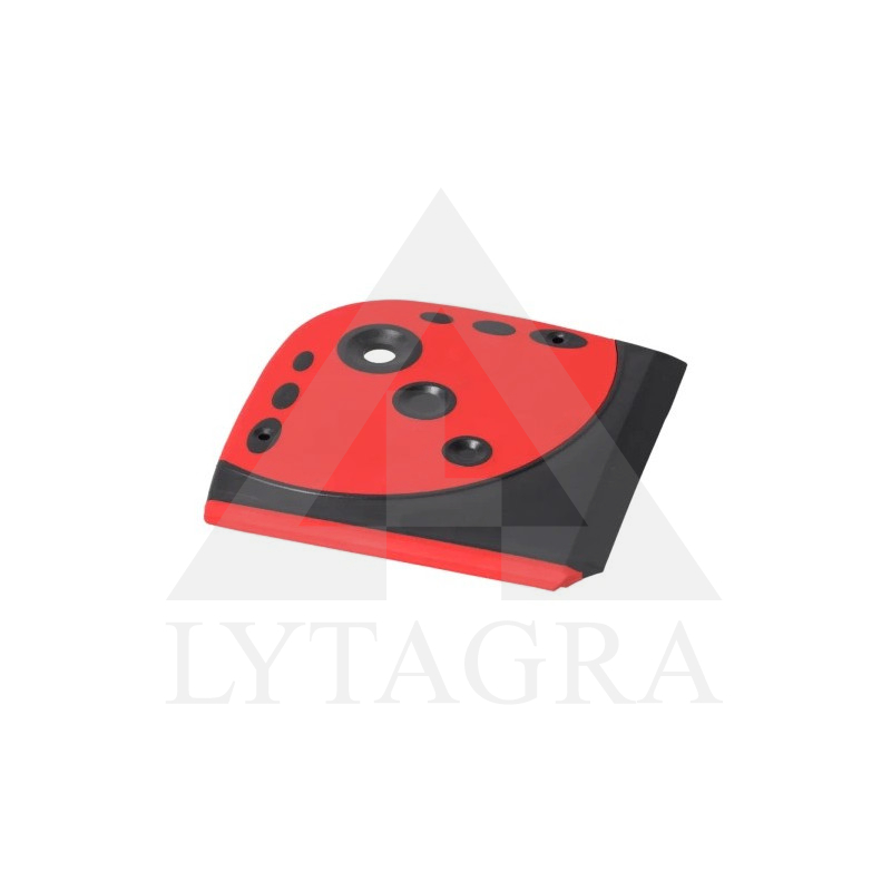 Kvadratinis plokščias grandiklis Dedra 2001A10 12x12 cm