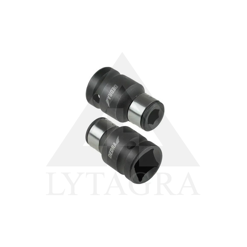 Smūginis adapteris 1/2" Dedra 18A7003, 8 mm