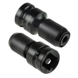 Smūginis adapteris 1/2"-1/4" HEX su greitu montavimu Dedra 18A7002