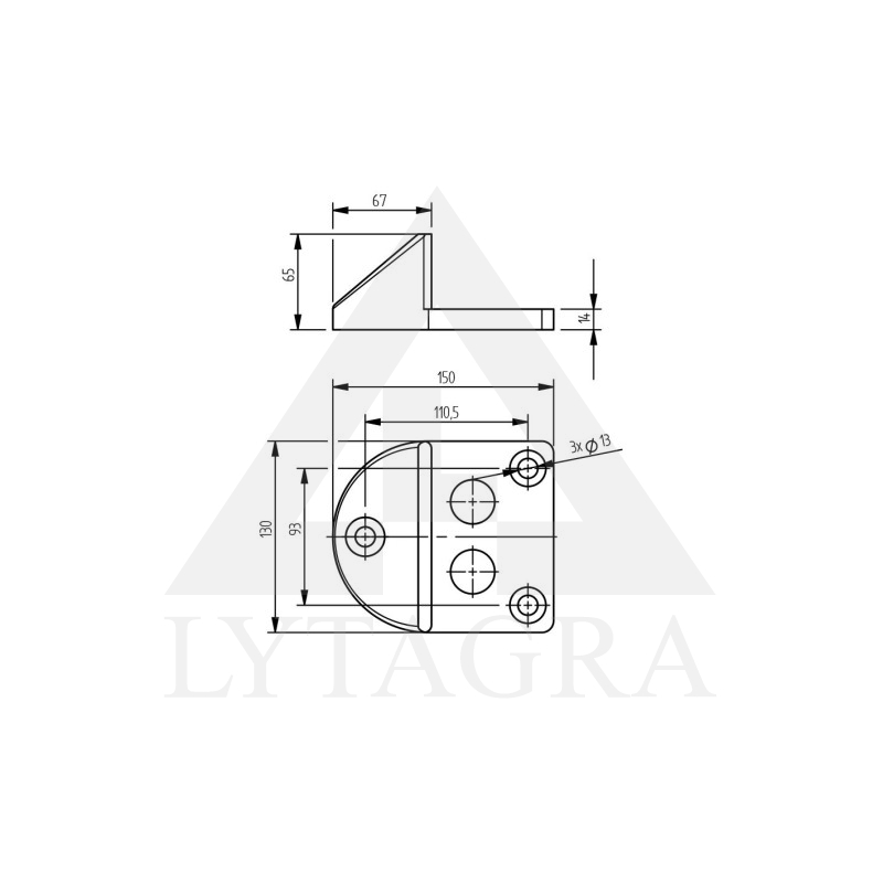 Vartų stabdis Zabi SMG–150