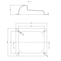 Vartų stabdis metalinis Zabi SM–158