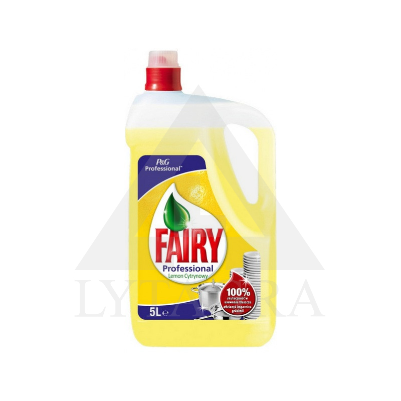 Indų ploviklis FAIRY PROFESSIONAL citrinų kvapo 5 L