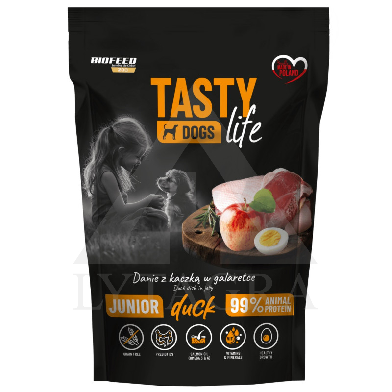 Konservai šunims Tasty Dog Junior su antiena 500 g