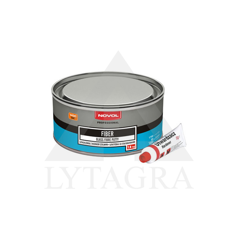 Glaistas su stiklo audiniu 1.8kg Novol fiber