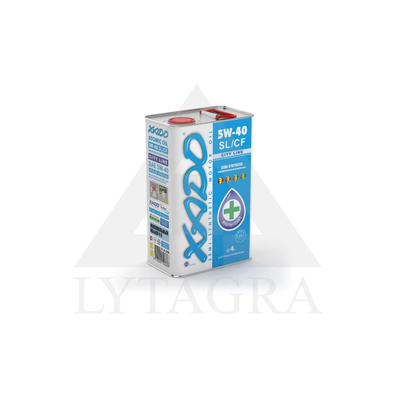 Variklinė alyva 5w40 sl/cf 4l Xado city line