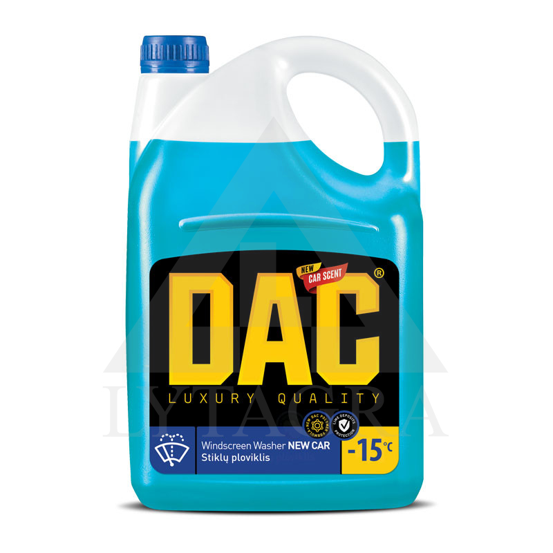 Stiklų ploviklis -15c 4l Dac new car