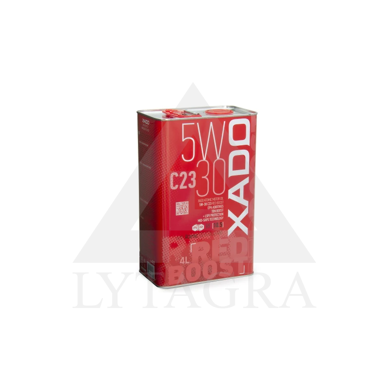 Variklinė alyva 5w30 c23 4l Xado red boost