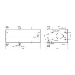 Hidraulinės alyvos bakelis 1 L SP-PRB