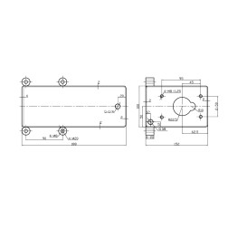 Hidraulinės alyvos bakas 2 L SP-PRB