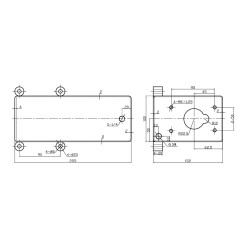 Hidraulinės alyvos bakas 3 L SP-PRB