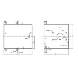 Hidraulinės alyvos bakas 7 L SP-PRB