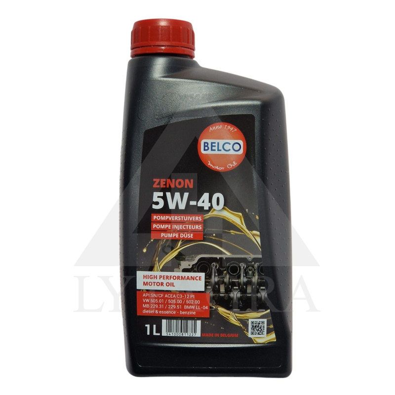 Alyva 5w40 1l Belco dpf zenon