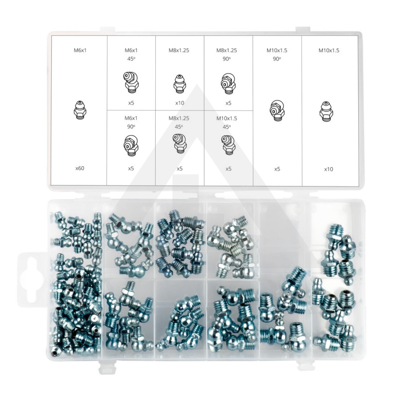 Tepimo antgalių rinkinys dėžutėje 110 vnt 03142