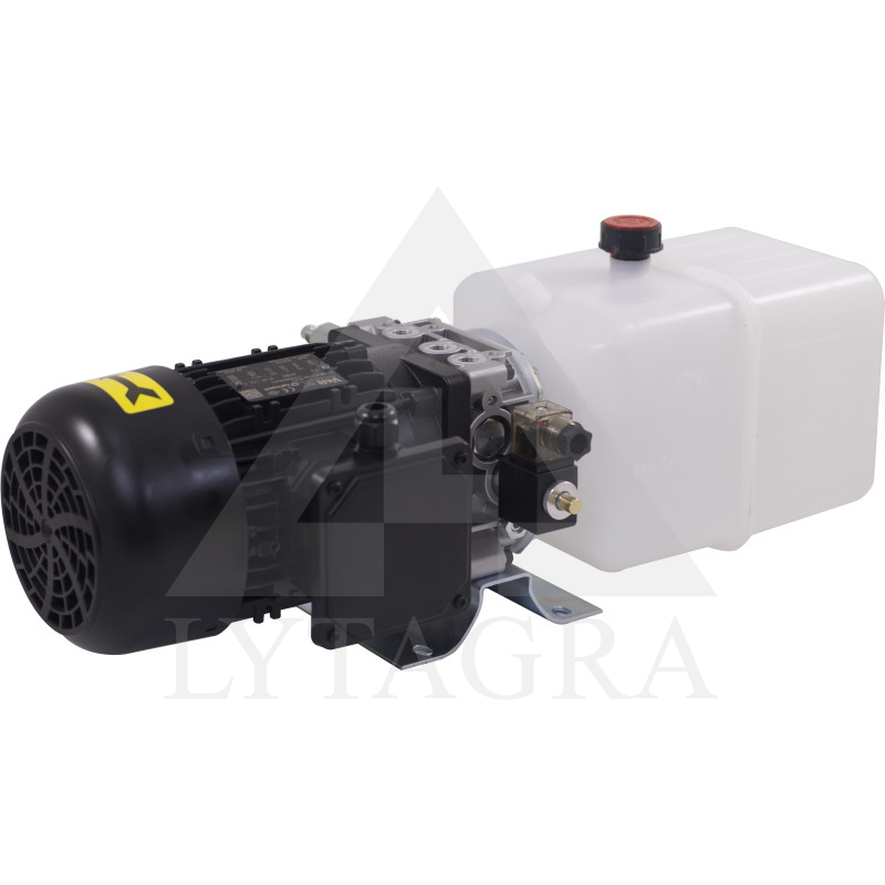 Mini hidraulinė stotis 380 V AC 1.1 kW 1,8cc 120 bar