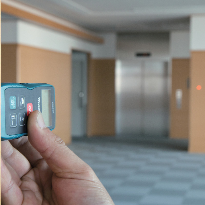 Lazerinis atstumo matuoklis MAKITA LD050P 50m