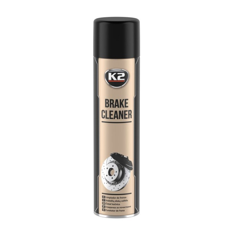 Stabdžių sistemos valiklis K2 BRAKE CLEANER 600 ml