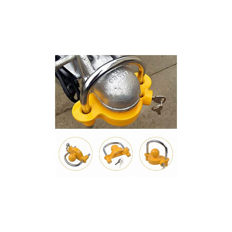 Priekabos spyna su 2 raktais ss108