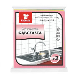 Drėmę sugeriančios šluostės KUCHCIK 3 vnt. 16x18 cm.