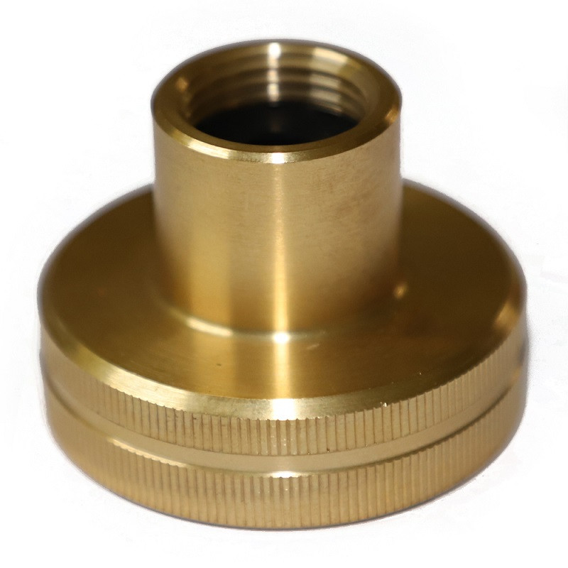 Žalvarinis buitinio dujų baliono užpildymo antgalis 1/2F