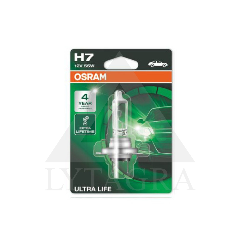 L64210ULT-01B OSRAM AUT. LEMP. ULTRA LIFE H7 55W
