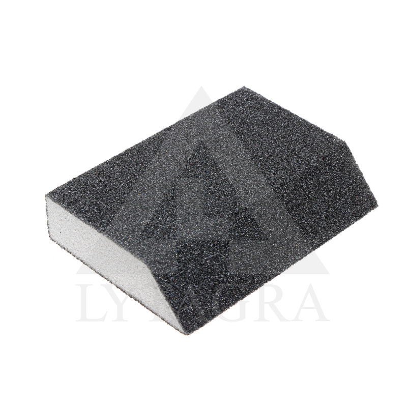 Šlifavimo kempinė Stromtec P80 125x90x25mm  trapecinė