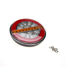 453707004 LED ZIBINTAS, SU ATŠVAIST 12/24V 3F, K+D