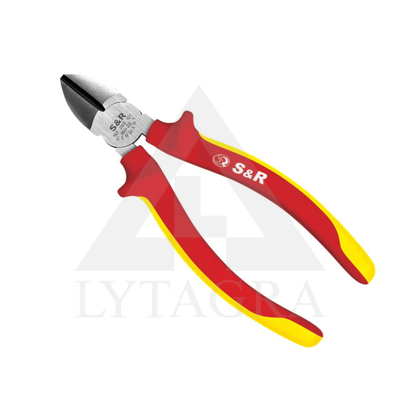 161513180 Replės įstrižokirpimo VDE 180 mm / S&R