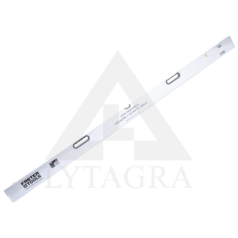 1000 Lyginimo liniuotė / 200cm / FASTER TOOLS