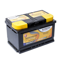 AKUMULIATORIUS 12V 75ah +R 680A / Kyoto