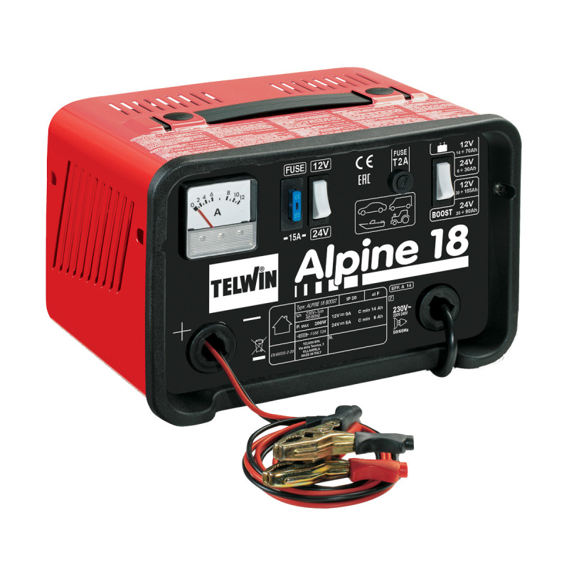 807545 PAKROVĖJAS ALPINE 18 BOOST 230 V  12-24 V