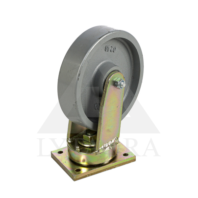 Ratukas metalinis pastiprintas Zabi 62Z, pasukamas D200 1200kg