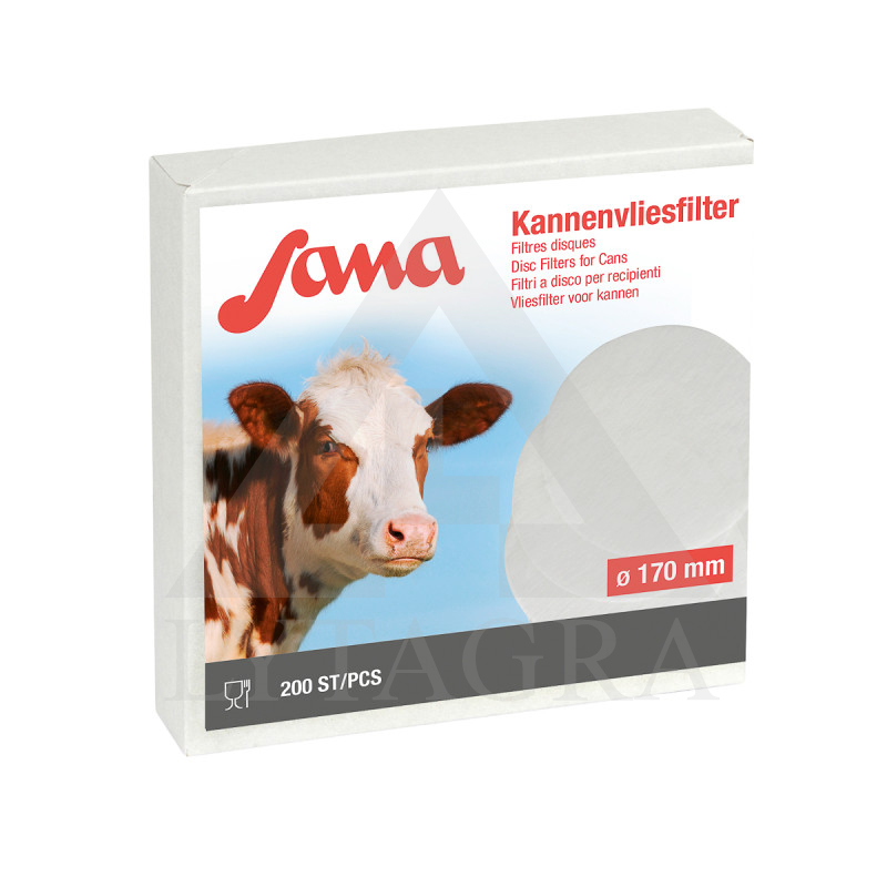 Apvalus filtras Sana 200vnt