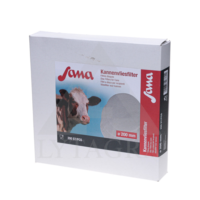 Apvalus filtras Sana 200vnt