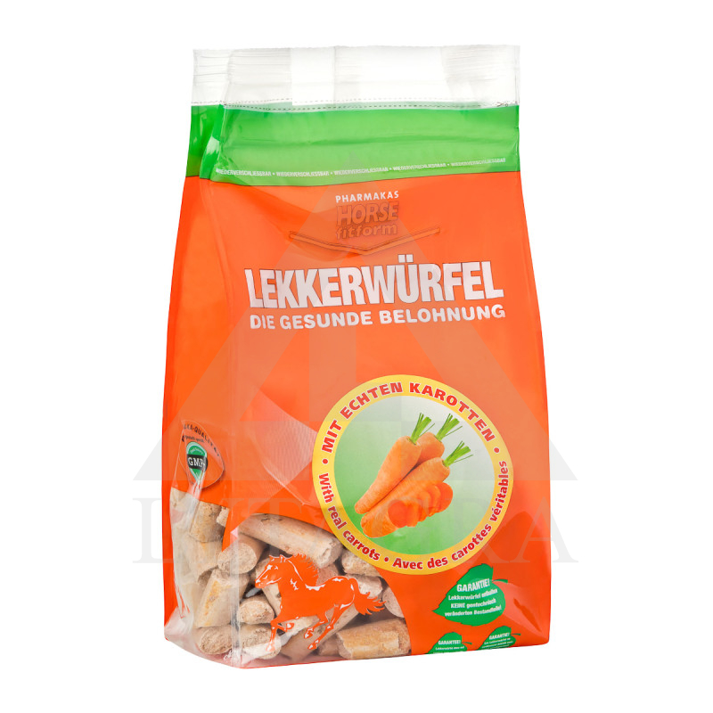 Skanėstas žirgui morkų skonio 1kg