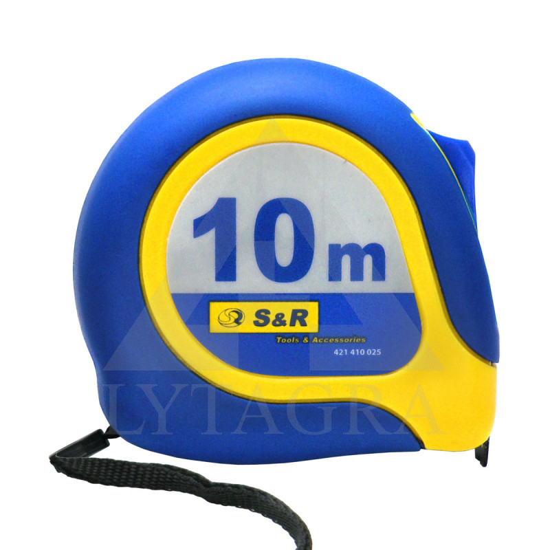 Ruletė S&R 421410025, 10m 25mm