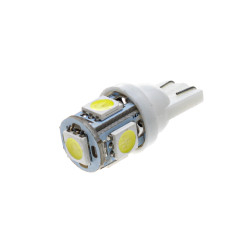 LEMPUTĖ LED T10 12V 5 DIOD.(T10WA-5S50-12V) 210103