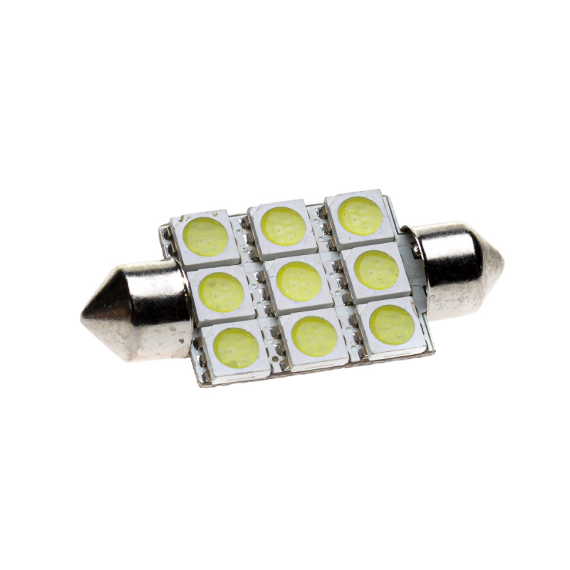 LEMPUTĖ LED SV 12V39MM 9DIODAI F39A9S50 210010337
