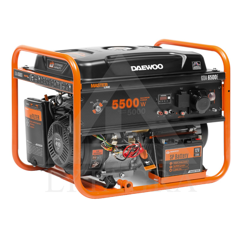 GDA 6500E Benz. elek. generatorius 5,5 kW / DAEWOO