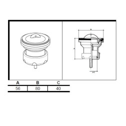 SIFONO VENTILIS 11/2 (11028)