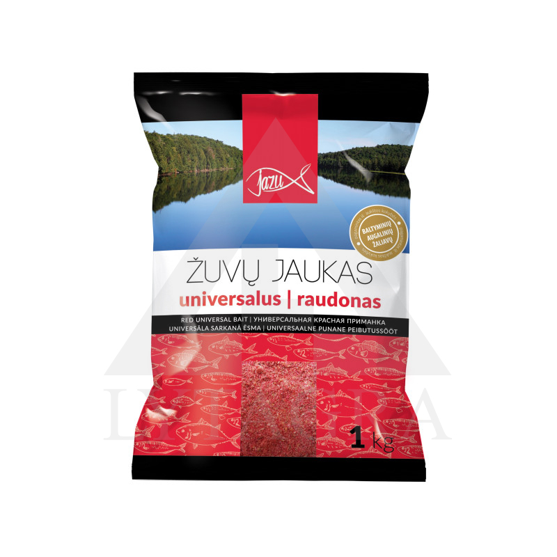 Universalus raudonas jaukas
