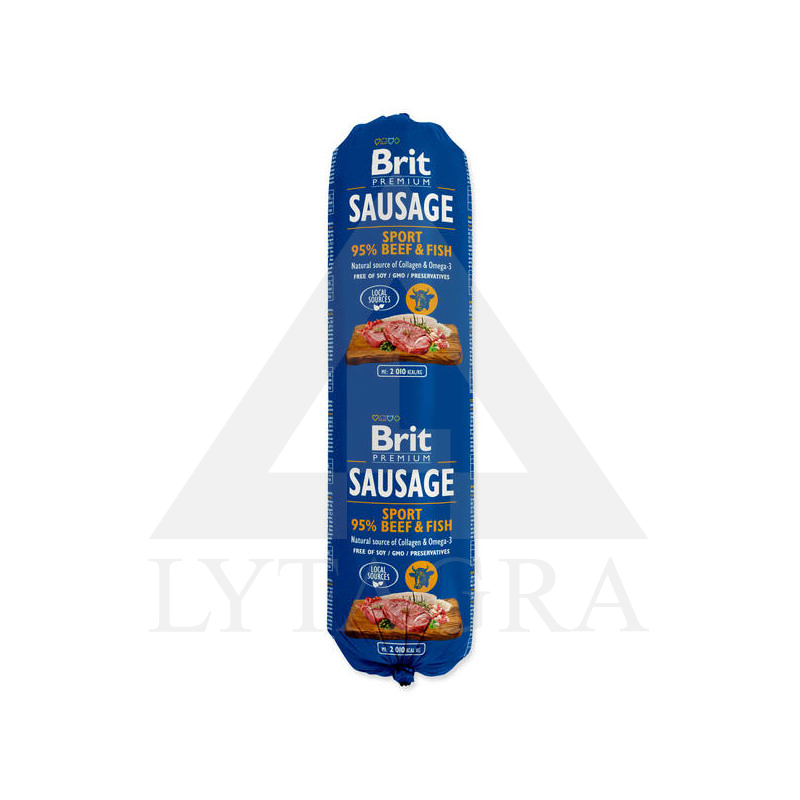 Brit dešra šunims su jautiena ir žuvimi