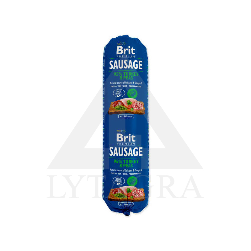 Brit dešra šunims su kalakutiena