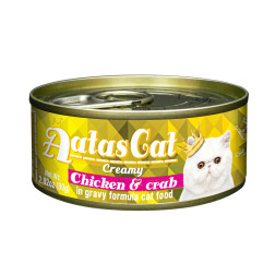 Super premium konservai katėms su vištiena ir krabais