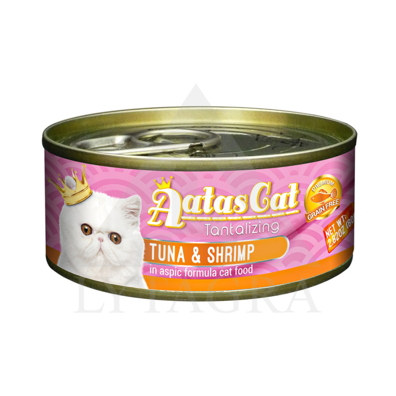 Super premium konservai katėms su tunu ir krevetėmis