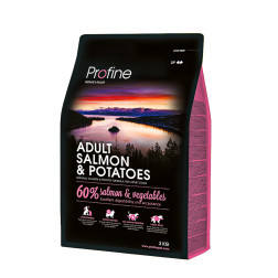 Profine ėdalas šunims su lašiša