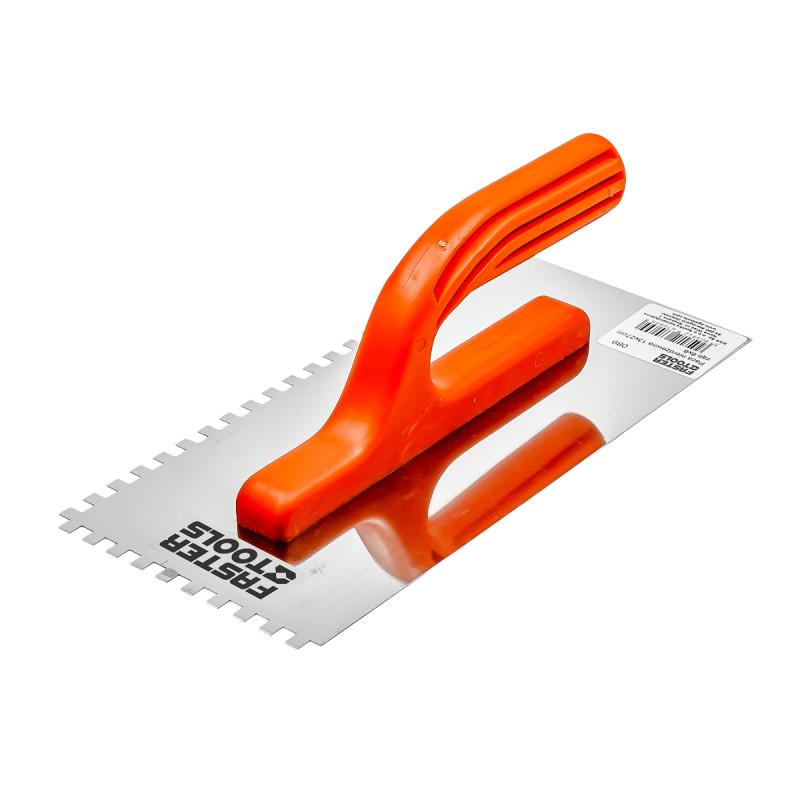 Glaistyklė nerūdijančio plieno dantyta Faster Tools 088, 130x280mm