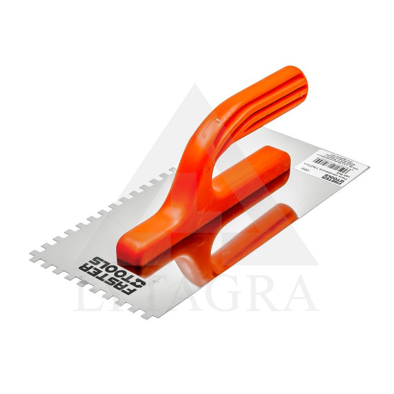 Glaistyklė nerūdijančio plieno dantyta Faster Tools 090, 130x280mm