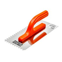 Glaistyklė nerūdijančio plieno dantyta Faster Tools 092, 130x280mm